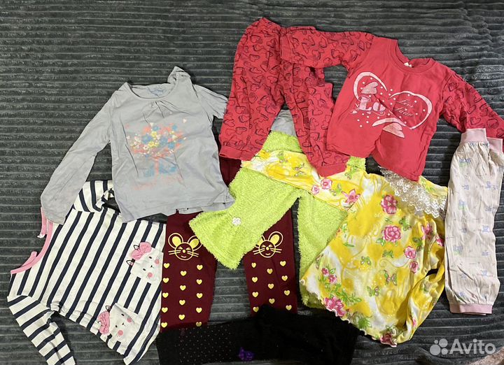 Вещи на девочку от полугода до 4х лет