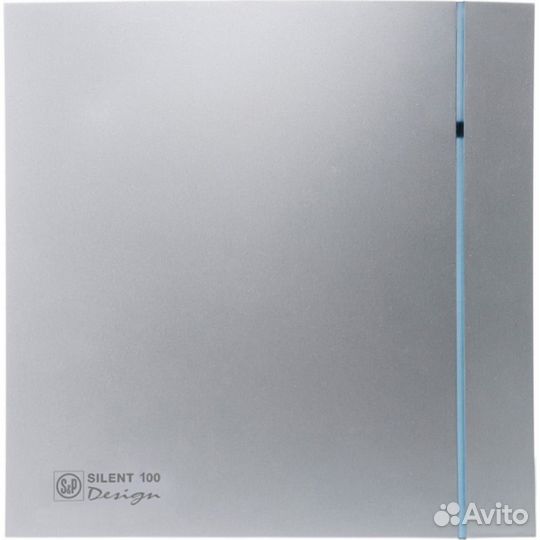 Вентилятор Soler&Palau silent-100 CZ silver design