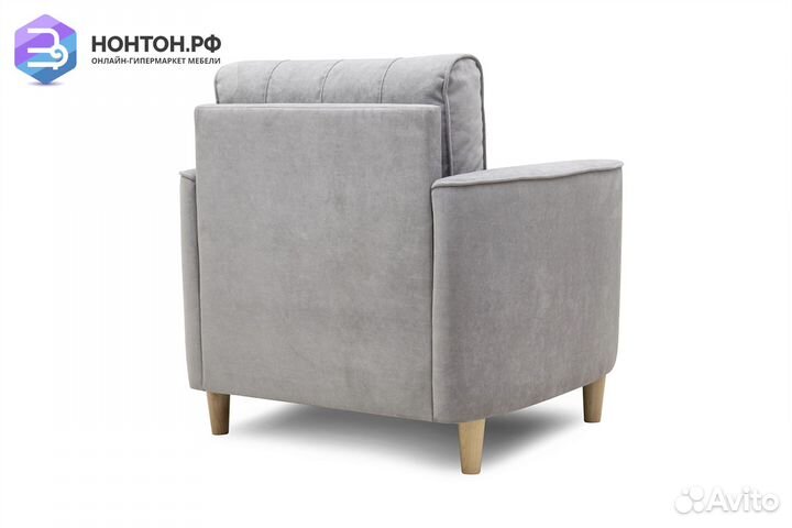 Кресло Лора серое