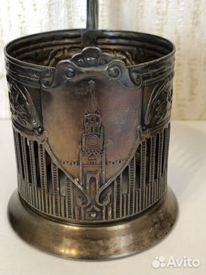 Подстаканник,Мельхиоровый, СССР. Винтаж