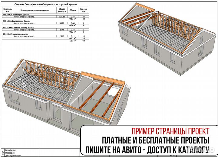 Готовые топ проекты популярных домов, более 120шт