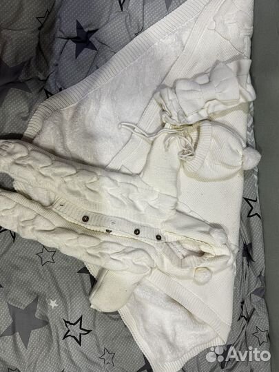 Вязаный комбинезонна выписку