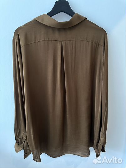 Шелковая блузка massimo dutti