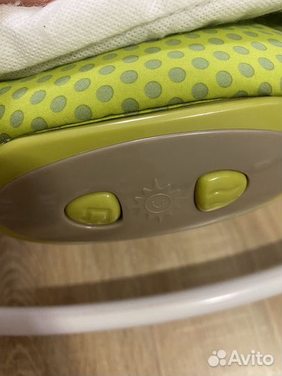 Детские электронные качели шезлонг