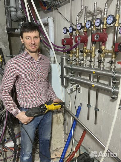 Сантехник, монтаж систем отопления