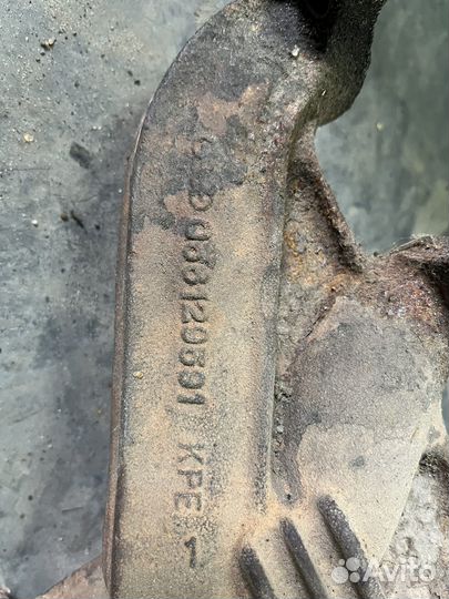 Коллектор выпускной ауди 80