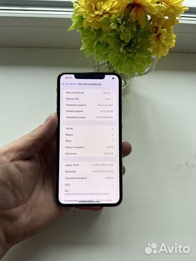 iPhone Xs Max, 64 ГБ