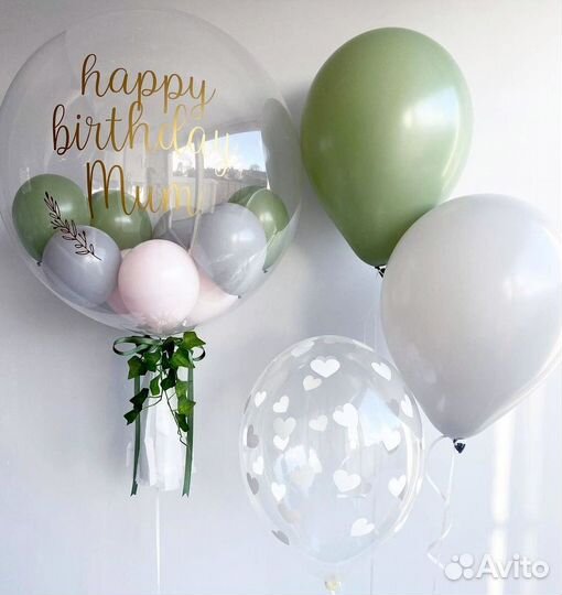 Гелевые шары на день рождения