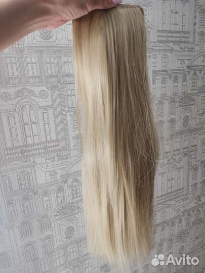 Хвост- шиньон на ленте