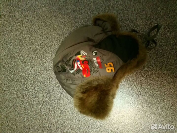 Шапка зимняя тёплая