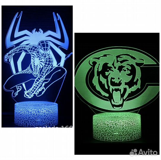 Светильник ночник новый