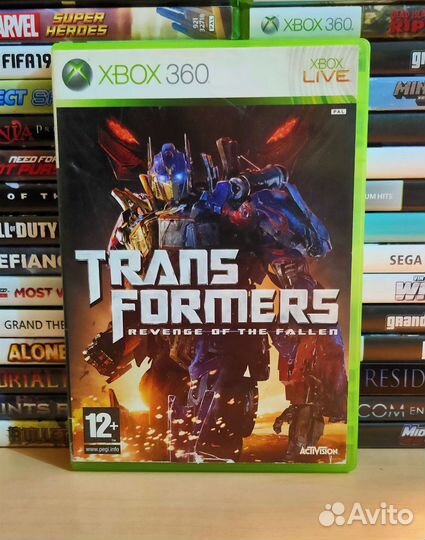 Transformers Revenge of the Fallen на Xbox 360