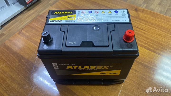 Аккумулятор Atlas 60Ah Корея Гарантия 2 года