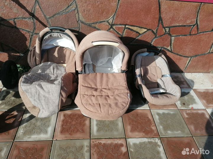 Детская коляска 3 в 1 zipy verdi