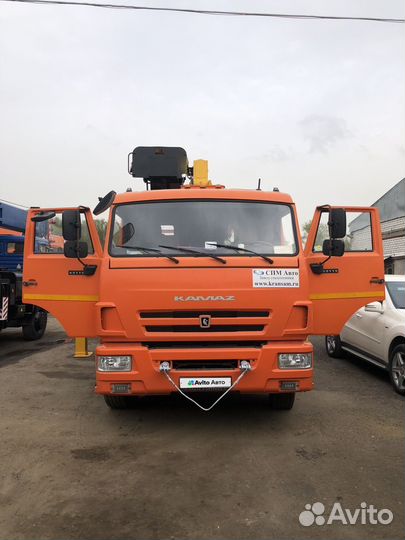 КАМАЗ 65115 с КМУ, 2017