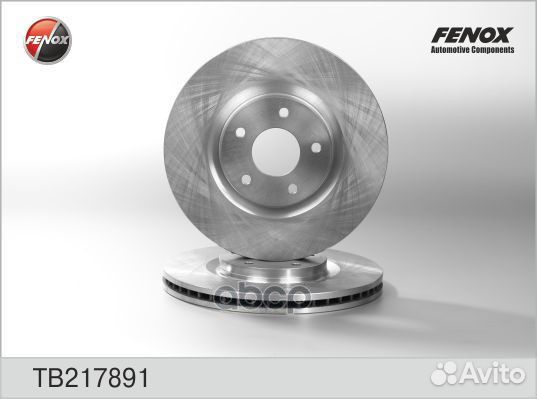 Диск тормозной перед прав/лев TB217891 fenox