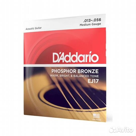 D'addario EJ17 - Струны для акустической