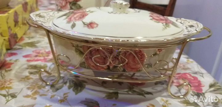 Набор посуды Корейская роза