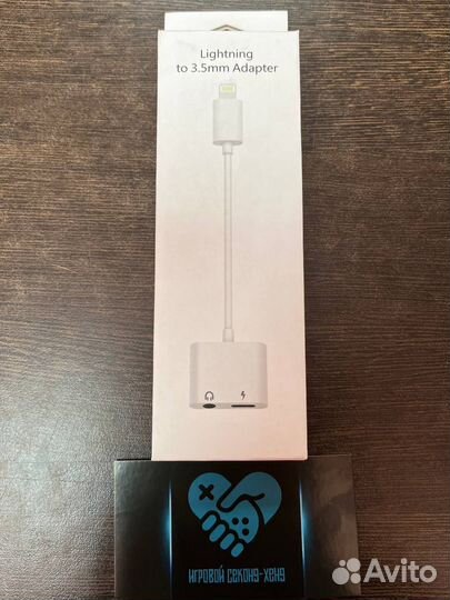 Apple переходник адаптер Lightning 3.5 jack