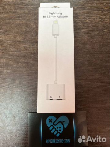 Apple переходник адаптер Lightning 3.5 jack