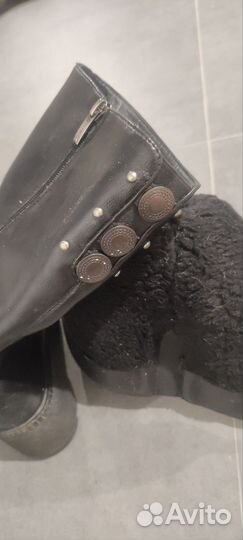 Сапоги зимние женские 39 размер бу