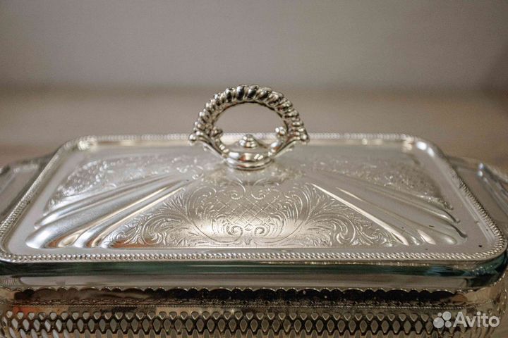 Блюдо для сервировки+креманка