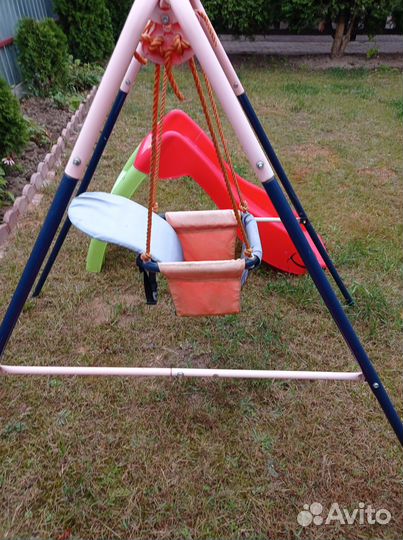 Детская горка пластиковая