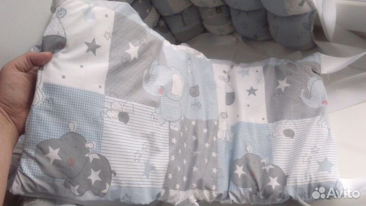 Бортики в детскую кроватку