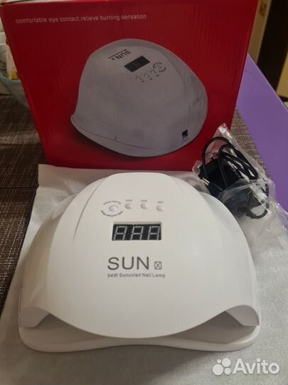 Лампа для сушки ногтей Sun X UV LED 54 Wt