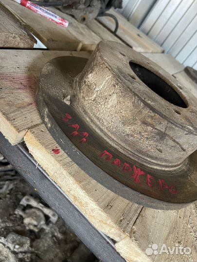 Диск тормозной задний mitsubishi pajero sport 1