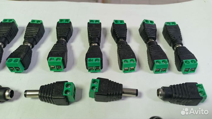 Разъём питания папа + мама DC 2.1x5.5