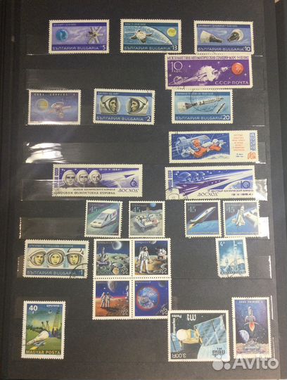 Коллекция почтовых марок СССР Разная тематика