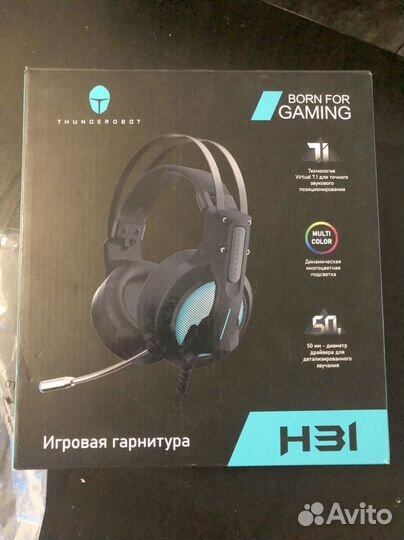 Игровые наушники с микрофоном