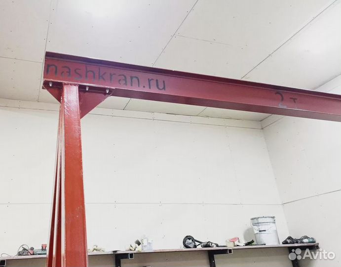 Мпу 2 т 2,5х3,5 м Мобильное перегрузочное устройство усиленной конструкции (кран козловой)