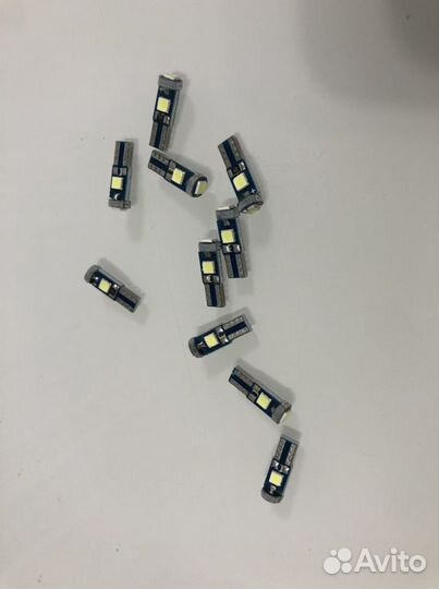 Led лампы T5 W3W W1.2W 12 В
