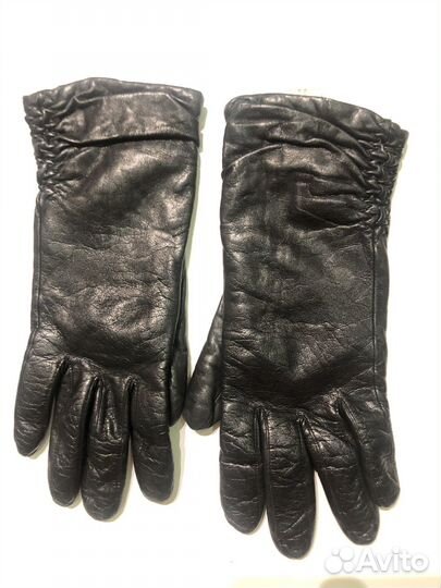 Перчатки женские кожаные A&M Р.8