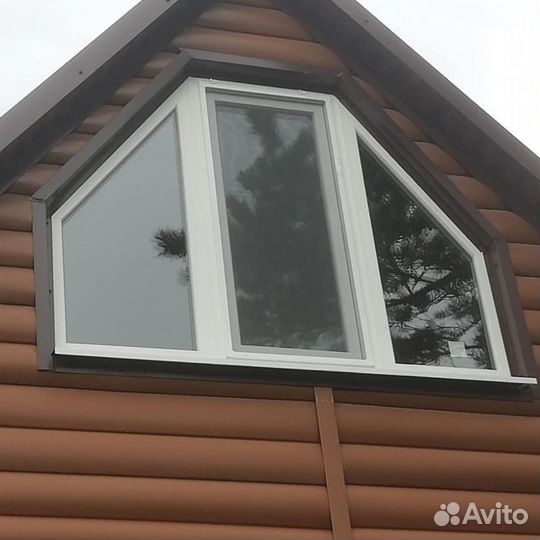 Пластиковые окна. остекление домов