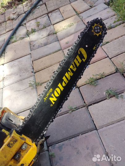 Бензопила Champion 137 40см (на запчасти)