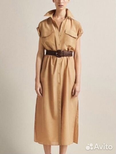 Платье сафари massimo dutti 36