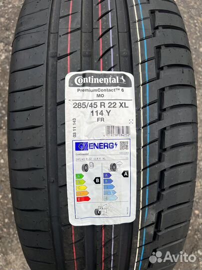 Continental PremiumContact 6 285/45 R22 114Y
