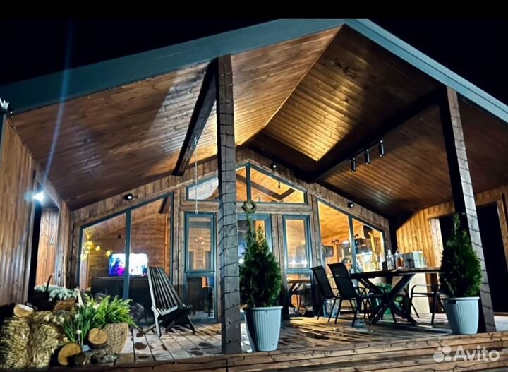 База отдыха/домик в лесу