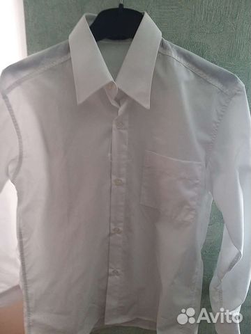 Школьная форма.Рубашка на мальчика,9-10лет