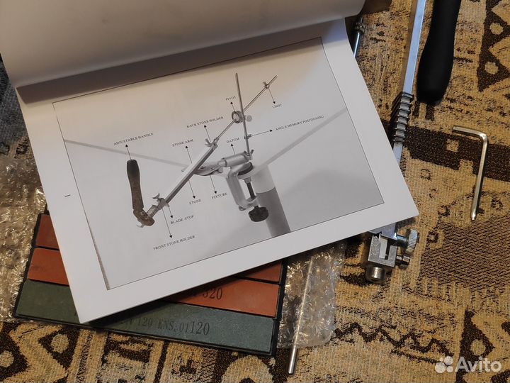 Точилка Ruixin Pro RX-008 с комплектом камней