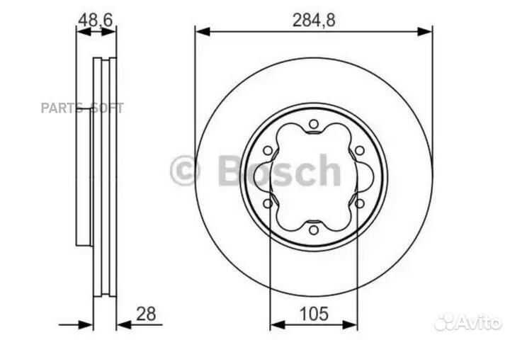 Диск тормозной