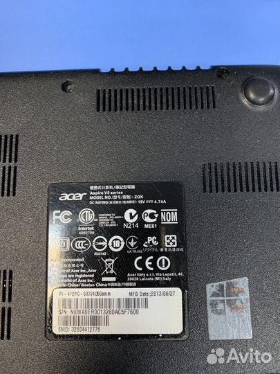 Ультрабук Acer V5 14''