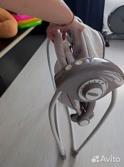 Электронные качели для новорожденных