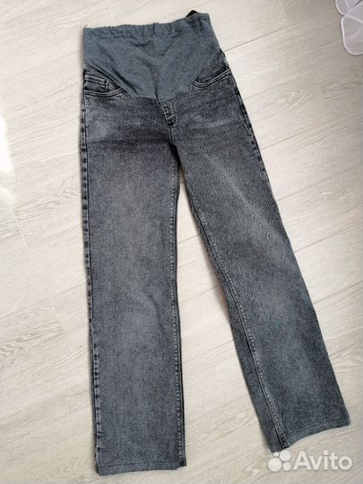 Джинсы для беременных 42 б/у