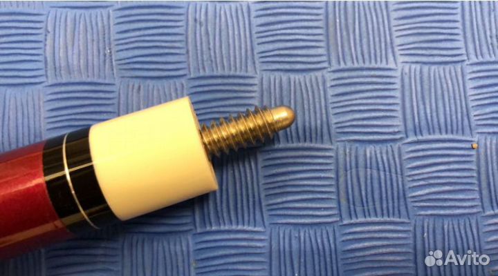 Кий для бильярда разборный инкрустированный 148 см