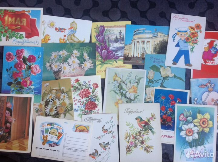 Открытки времен СССР раритет новые