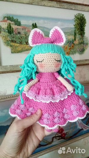 Кукла тильда, зайчик, медвежонок,жираф, Мальвина